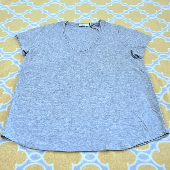 Vince Not-So-Basic Heather Grey🩶 "Tissue" Tee👕 - NWT - Picture 11 of 13